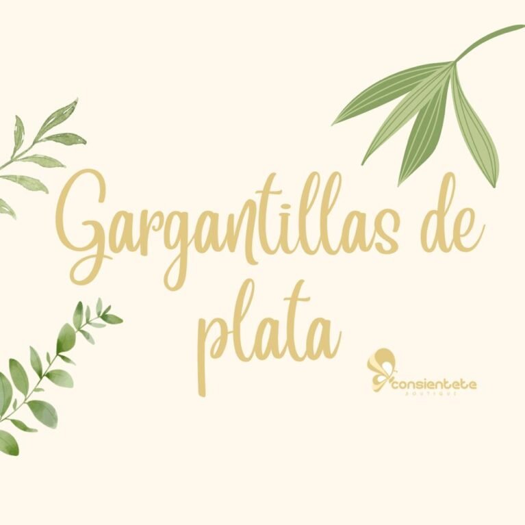 GARGANTILLAS DE PLATA