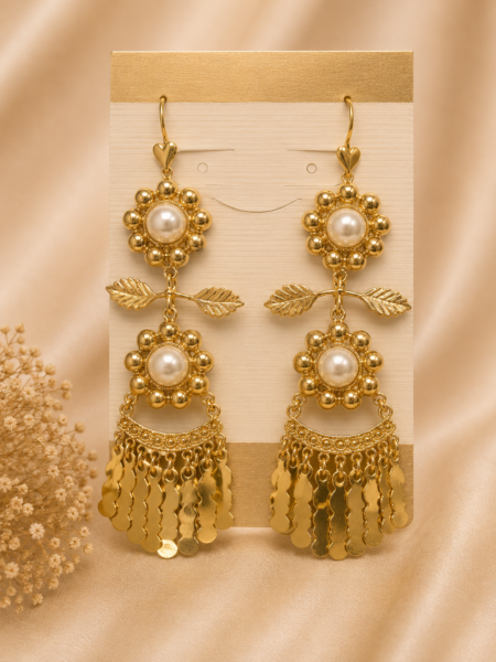 ARETES DE HOJITA