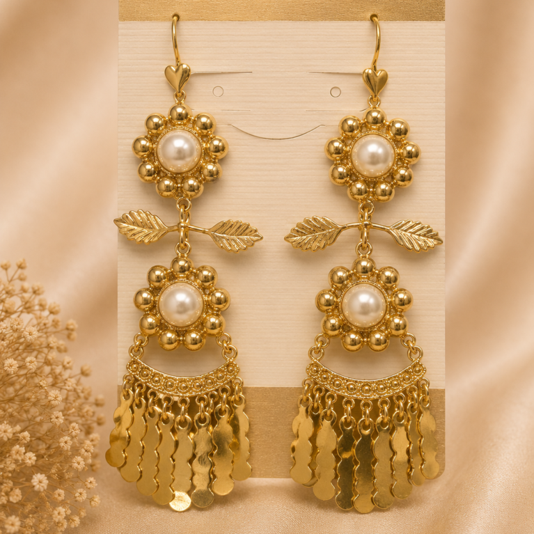 ARETES DE HOJITA