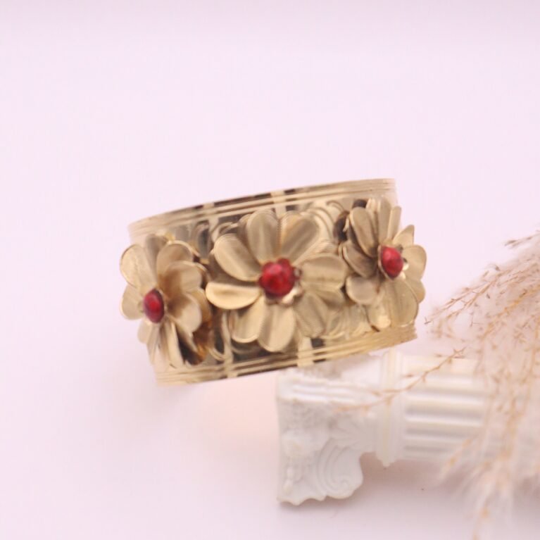 Pulsera 3 flores