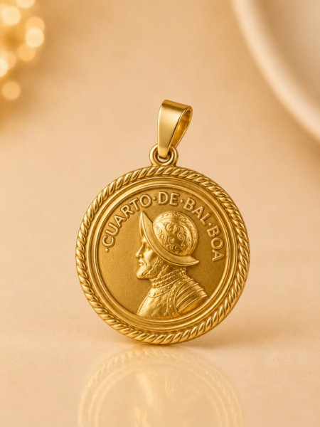 DIJE DE MONEDA GRANDE