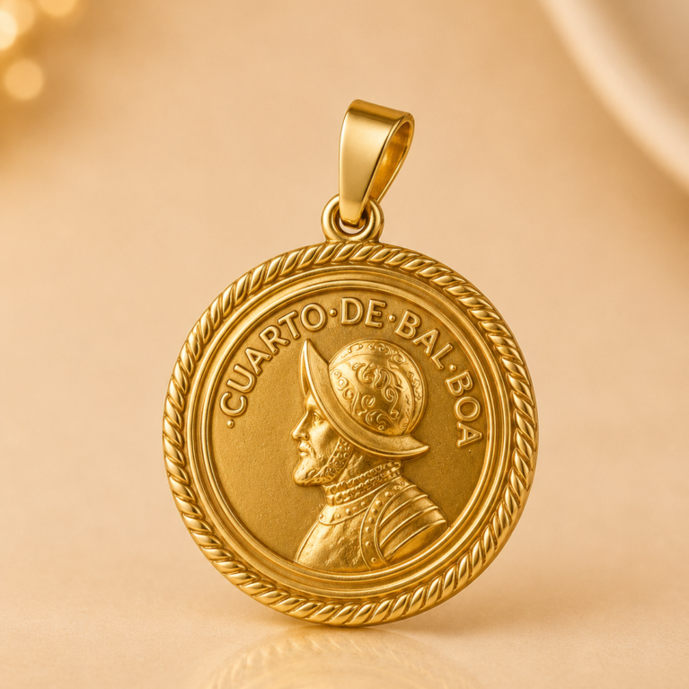 DIJE DE MONEDA GRANDE