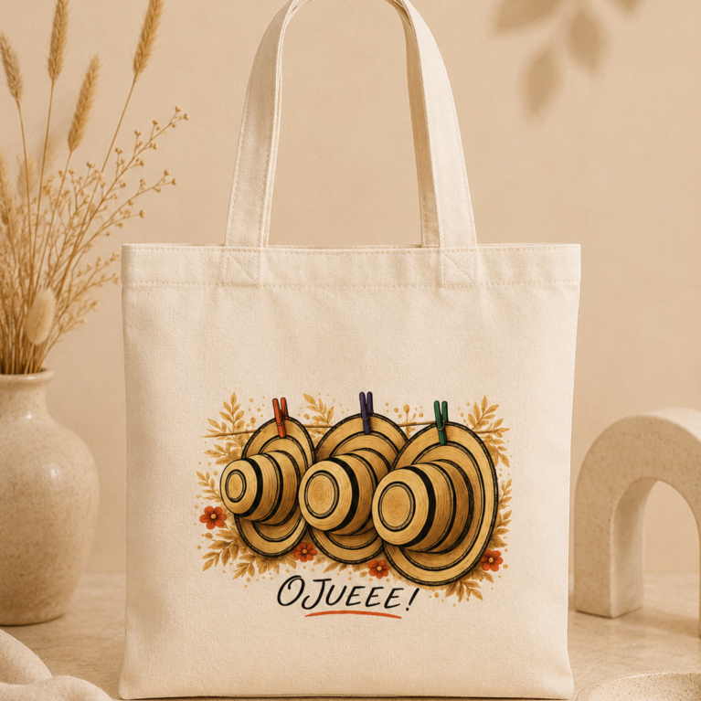 BOLSO SOMBRERO PINTAO