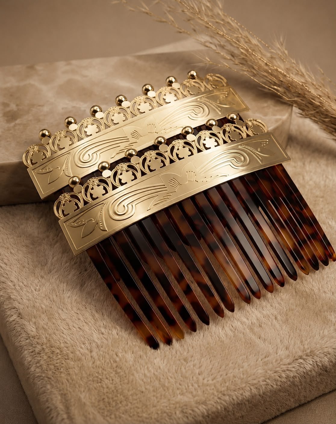 Juego de peinetas tradicionales