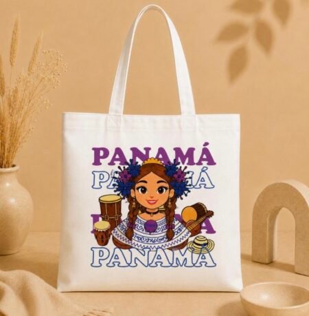 BOLSO POLLERA MORADA