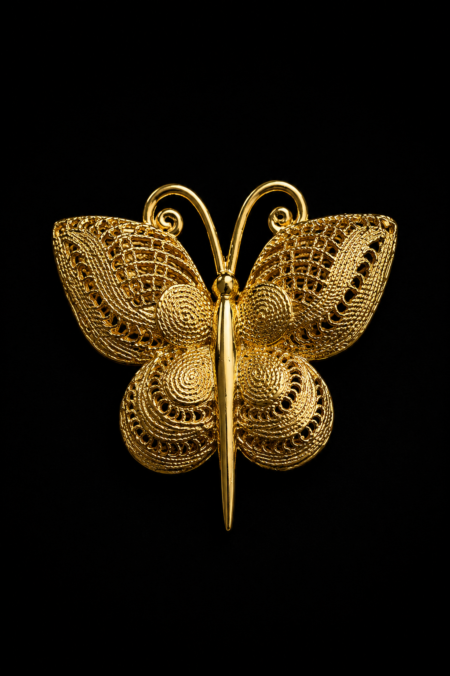 BROCHE DE MARIPOSA