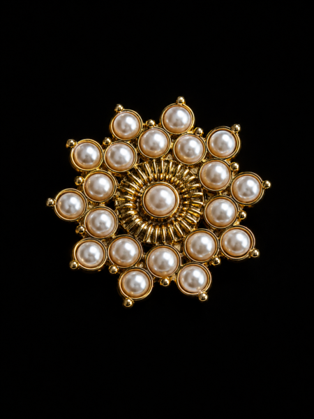 BROCHE DE PERLA