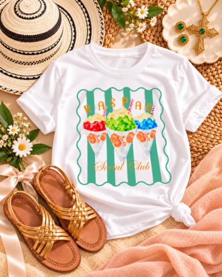 T-SHIRT RASPAO VERDE